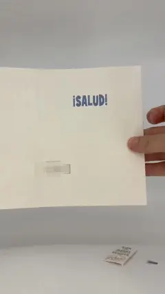 כרטיס מריאצ'י יום הולדת פתוח, עם מקום לברכה אישית, מנגן יום הולדת שמח בחצוצרות