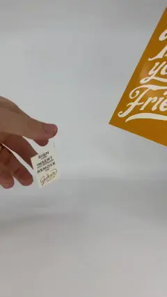 כרטיס תודה שלא נגמרת פתוח, עם מקום לברכה אישית בפנים